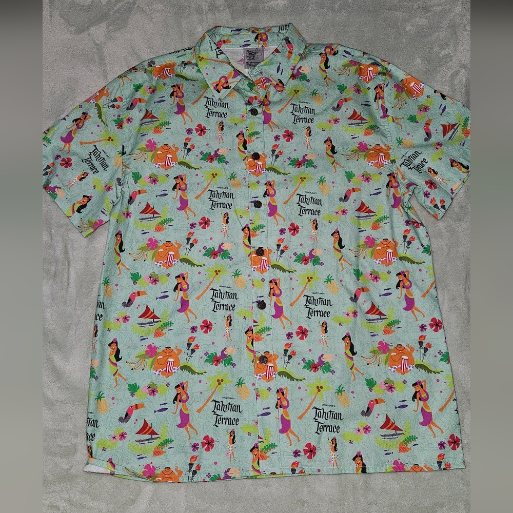 Disney Imagineering Tahitian Terrace mens shirt size M